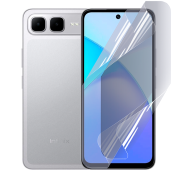 Плёнка гидрогелевая для Infinix Smart 10 МАТОВАЯ противоударная на инфиникс смарт 10 прозрачная 0035325 фото