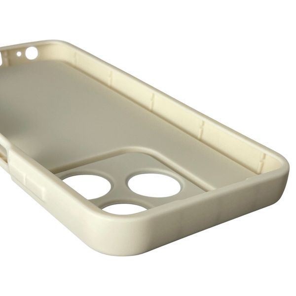 Чохол силіконовий Soft Touch з 3D принтом мему сібу для TECNO Spark 10C (KI5m) молочний (Повний захист камери) 0048370 фото