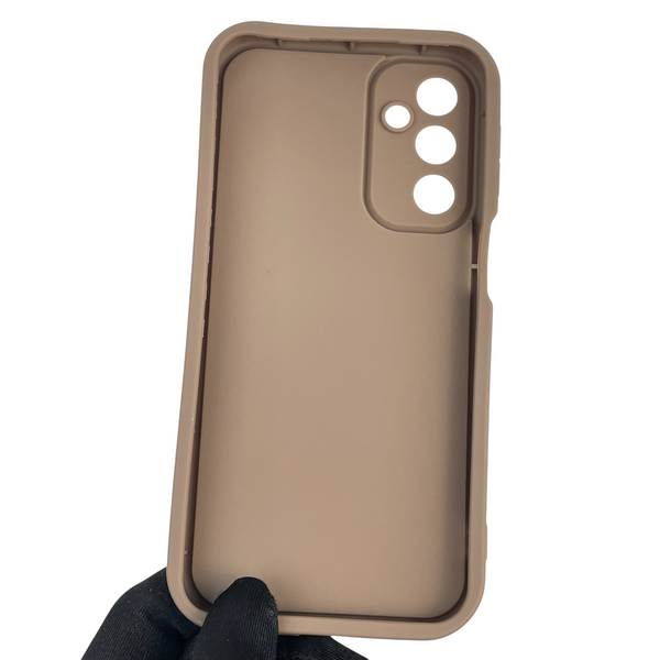 Чохол силіконовий Soft Touch з 3D принтом Майнкрафт для Samsung Galaxy A24 (SM-A245F) коричневий (Повний захист камери) 0041216 фото