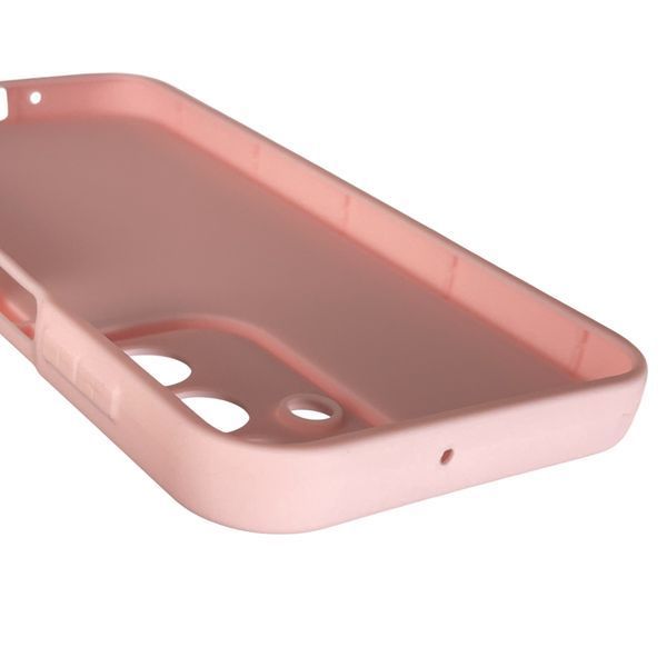 Чехол силиконовый Soft Touch с 3D принтом смешного теда мишки для Samsung Galaxy A16 (SM-A165) розовый (Полная защита камеры) 0049181 фото