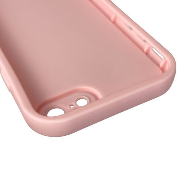 Чохол силіконовий Soft Touch для Apple iPhone SE 2020 рожевий (Повний захист камери) 0044318 фото