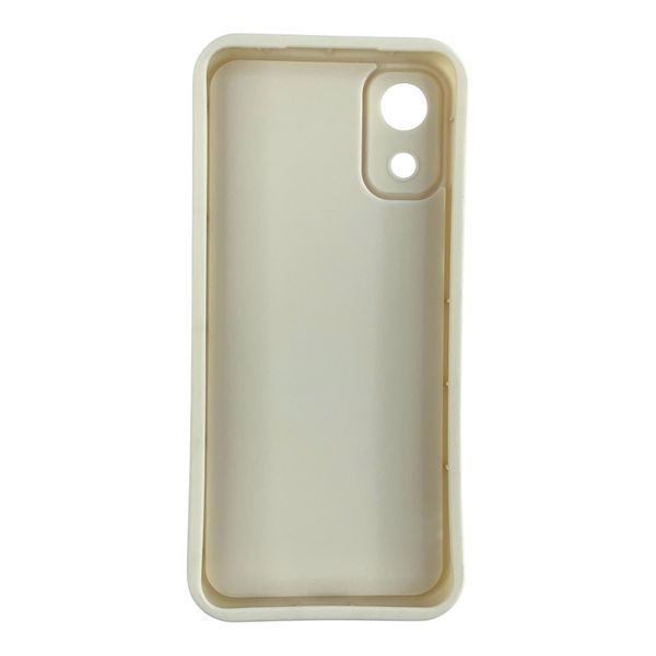 Чохол силіконовий Soft Touch для Samsung Galaxy A03 Core молочний (Повний захист камери) 0053956 фото