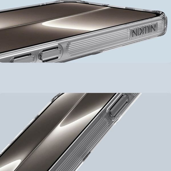 Чехол-накладка для Apple iPhone 17e прозрачная с бронь углами с защитой камеры противоударная (эпл айфон 17е) 0061487 фото