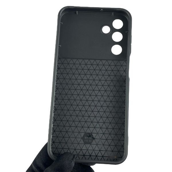 Чехол для Samsung Galaxy M15 (SM-M156) бронированный с кольцом с подставкой на самсунг м15 тёмно-синий 0007964 фото