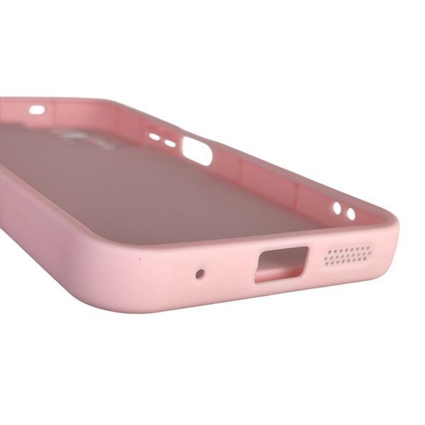 Чехол силиконовый оригинальный Soft Touch с 3D принтом смешного теда мишки для Xiaomi Redmi Note 12s 4G розовый (Полная защита камеры) 0049023 фото