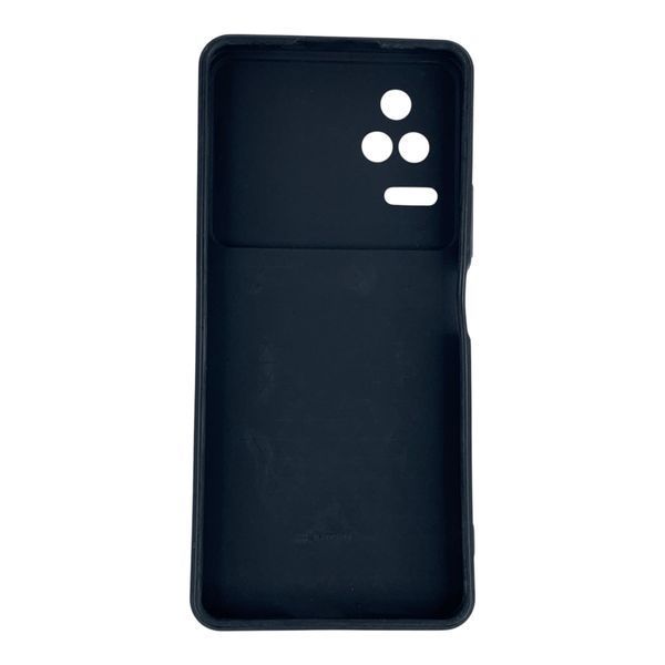Чохол протиударний для Xiaomi Poco F4 з магнітною пластиною зі шторкою на камері зелений 0050801 фото