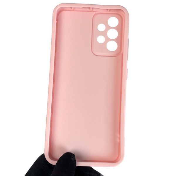 Чехол силиконовый Soft Touch с 3D принтом мема сибу для Samsung Galaxy A32 4G (SM-A325F) розовый (Полная защита камеры) 0048095 фото