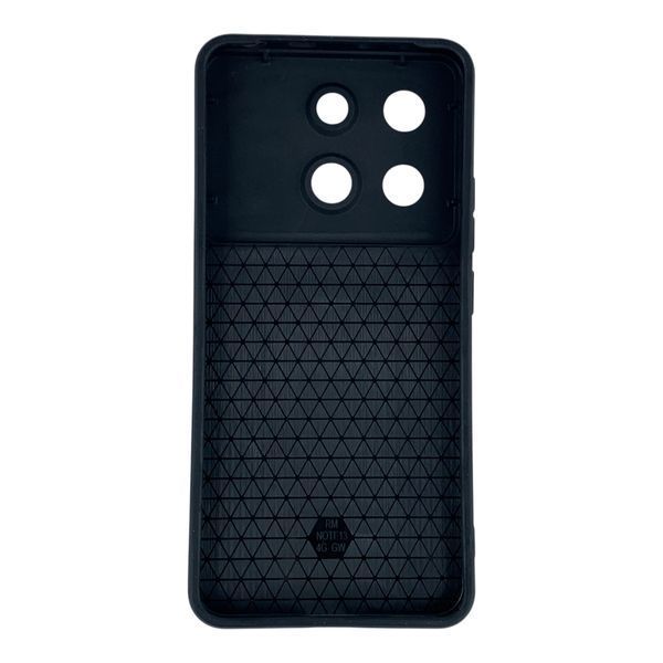 Чохол протиударний для Xiaomi Redmi Note 13 4G з магнітною пластиною зі шторкою на камері червоний 0050898 фото