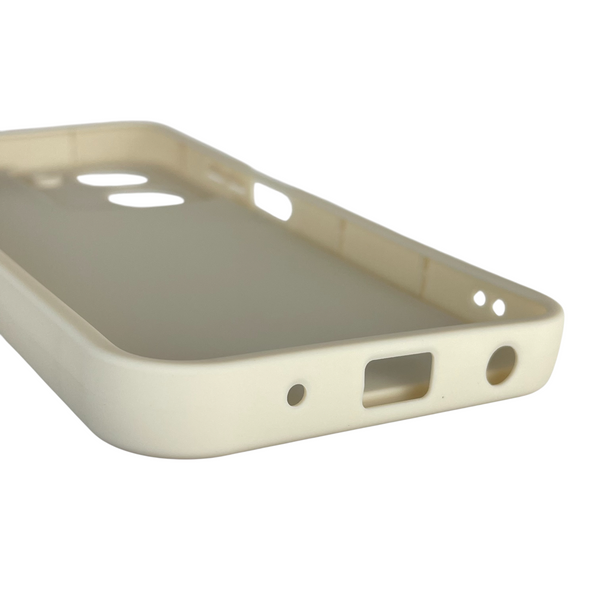 Чехол силиконовый Soft Touch с 3D принтом для Xiaomi Redmi A5 EU молочный (Полная защита камеры) 0040794 фото