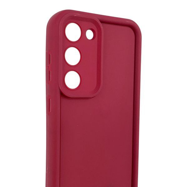 Чохол силіконовий Soft Touch для Samsung Galaxy S23 бордовий (Повний захист камери) 0054056 фото