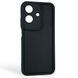Чохол силіконовий Soft Touch для Realme Note 60x чорний (Повний захист камери) 0054157 фото 1