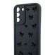 Чехол силиконовый Soft Touch с 3D принтом для Samsung Galaxy S22 Plus черный (Полная защита камеры) 0057705 фото 4