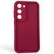 Чохол силіконовий Soft Touch для Samsung Galaxy S23 бордовий (Повний захист камери) 0054056 фото 1