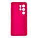 Чохол силіконовий Soft Touch з 3D принтом для Samsung Galaxy S25 Ultra малиновий (Повний захист камери) 0057773 фото 2
