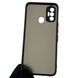 Чохол для Tecno Spark 7 (KF6n) матовий з високими бортами з захистом камери на техно спарк 7 чорний 0013412 фото 2
