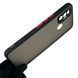 Чохол для Tecno Spark 7 (KF6n) матовий з високими бортами з захистом камери на техно спарк 7 чорний 0013412 фото 4