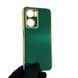 Чехол для OPPO A77s 4G с защитой камеры с золотой окантовкой на оппо а77с темно-зелёный gs1 0020120 фото 1