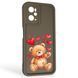 Чохол силіконовий Soft Touch з 3D принтом милий ведмедик для OPPO A36 коричневий (Повний захист камери) 0045057 фото 1