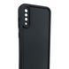 Чехол силиконовый Soft Touch для Samsung Galaxy A70 черный (Полная защита камеры) 0054006 фото 3
