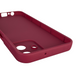 Чехол силиконовый Soft Touch с 3D принтом для Samsung Galaxy A07 4G (SM-A075F) бордовый (Полная защита камеры) 0041870 фото 2