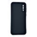 Чехол силиконовый Soft Touch для Samsung Galaxy A70 черный (Полная защита камеры) 0054006 фото 2