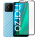 Захисне скло для телефона Realme Narzo 50A протиударне повноекранне на реалмі нарзо 50а чорне 0038278 фото 1