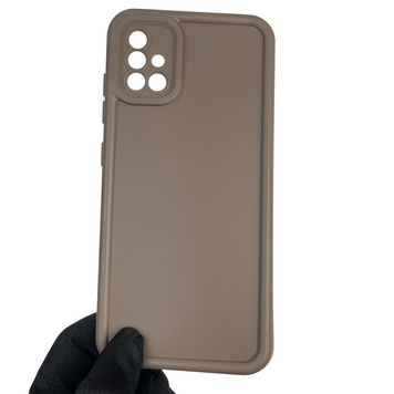 Чохол силіконовий Soft Touch для Samsung Galaxy A51 (SM-A515F) коричневий (Повний захист камери) 0039667 фото