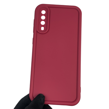 Чохол силіконовий Soft Touch для Samsung Galaxy A30s (SM-A307F) бордовий (Повний захист камери) 0039613 фото