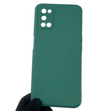 Чехол для OPPO A92 с квадратными гранями с защитой камеры на оппо а92 зелёный 0012416 фото