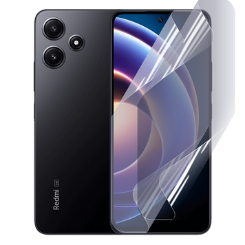 Плёнка гидрогелевая для Xiaomi Redmi Note 12R Pro глянцевая на Сяоми редми нот 12р про прозрачная 0011588 фото