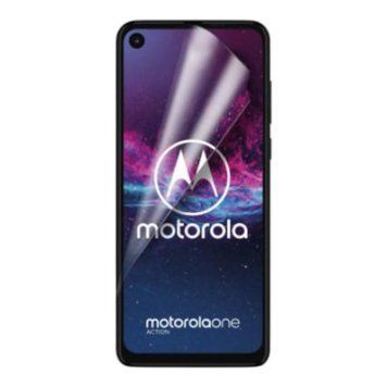 Плівка гідрогелева для Motorola One Action глянцева на моторола ван екшн прозора 0010187 фото