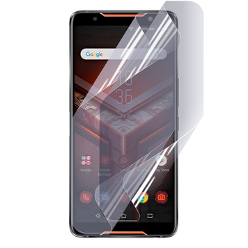 Плёнка гидрогелевая для Asus ROG Phone Z01QD глянцевая противоударная на асус рог фон з01кд прозрачная 0036078 фото