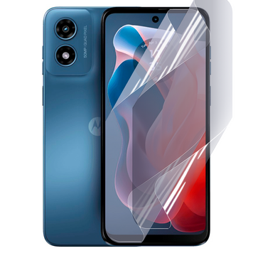 Плёнка гидрогелевая для Motorola G 2024 глянцевая противоударная на моторола г 2024 прозрачная 0033685 фото