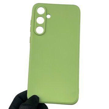 Чехол для Samsung Galaxy A55 5G (SM-A556B) с квадратными гранями с защитой камеры на самсунг а55 фисташковый 0012616 фото