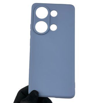 Чехол для Xiaomi Poco M6 Pro 4G с квадратными гранями с защитой камеры на сяоми поко м6 про 4г голубой 0012868 фото