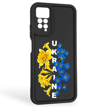 Чехол силиконовый Soft Touch с 3D принтом для Xiaomi Redmi Note 12 Pro черный (Полная защита камеры) 0042334 фото