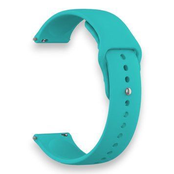 Ремешок силиконовый 22 мм для Realme Watch S Pro бирюзовый 0055887 фото