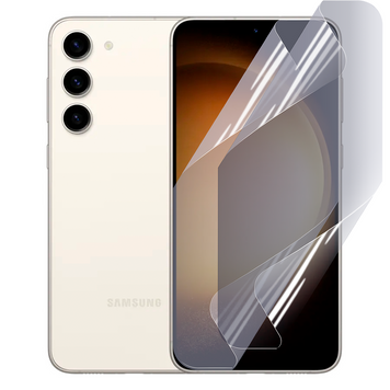 Плёнка гидрогелевая для Samsung Galaxy S23 (SM-S9110) глянцевая противоударная на самсунг с23 прозрачная 0003288 фото