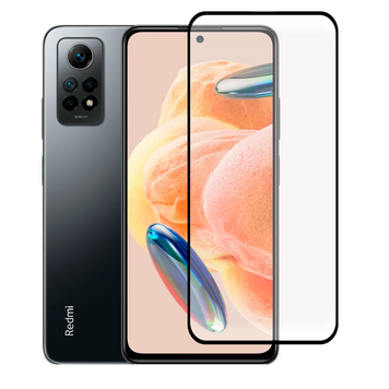 Защитное стекло для телефона Xiaomi Redmi Note 12 Pro 4G противоударное на сяоми редми нот 12 про 4г черное 0038940 фото