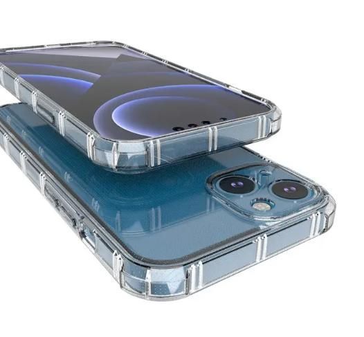 Прозорий чохол для Apple iPhone 13 Mini з кутами-амортизаторами протиударний (эпл айфон 13 мини) 0061483 фото