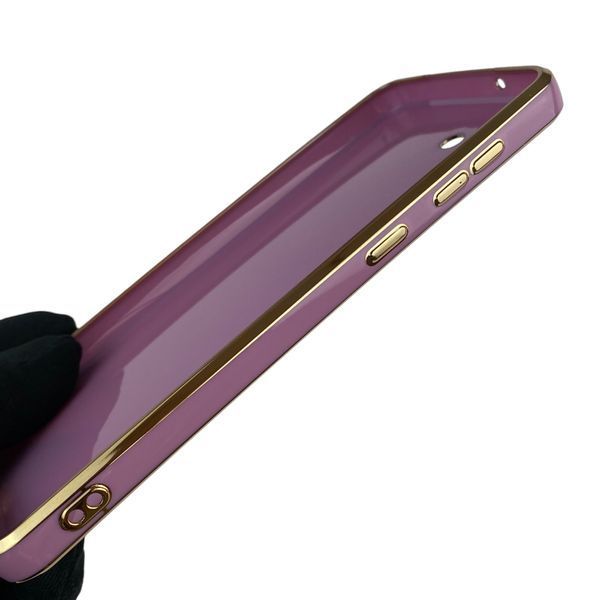 Чехол для Samsung Galaxy A04 SM-A045F с кольцом MagSafe с золотой окантовкой на самсунг а04 черничный gs1 0021425 фото