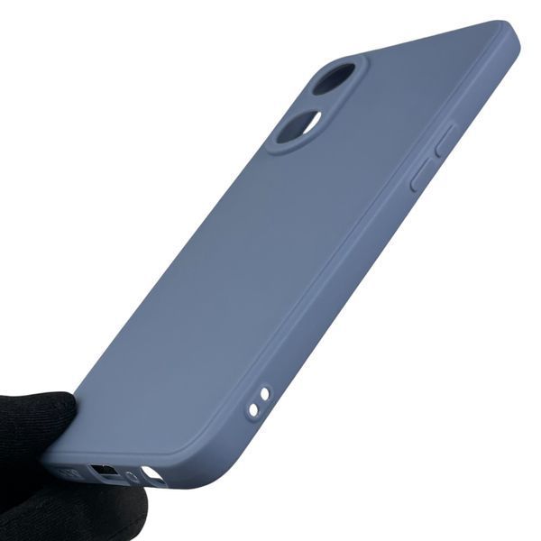 Чохол для OPPO Reno 8T 4G з квадратними гранями із захистом камери на оппо рено 8т 4г блакитний 0012466 фото