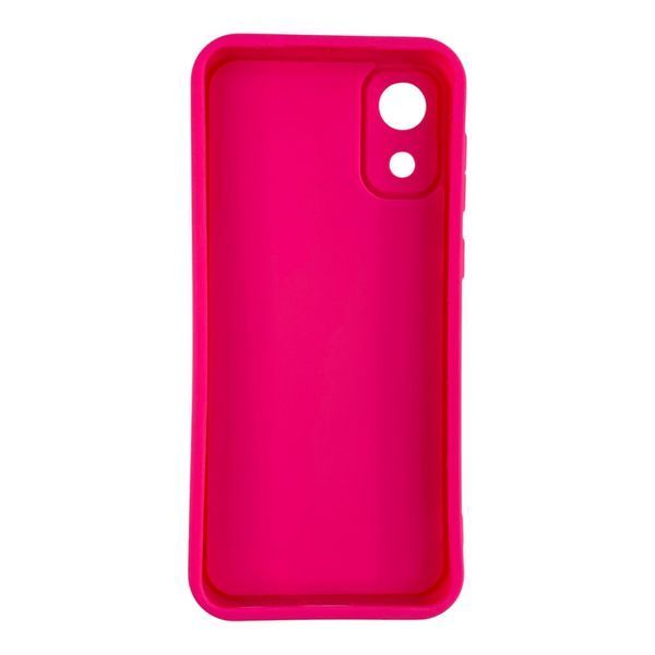 Чехол силиконовый Soft Touch для Samsung Galaxy A03 Core малиновый (Полная защита камеры) 0053957 фото