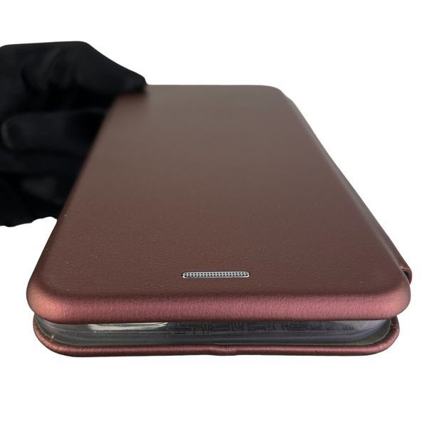 Чехол-книжка для OPPO A52 с подставкой на оппо а52 бордовая 0001617 фото