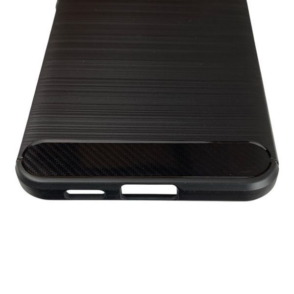 Чохол для телефона Samsung Galaxy A57 5G (A576B) карбоновий протиударний з високими бортами чорний 0052164 фото