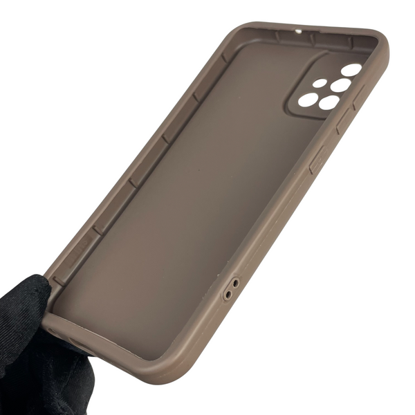 Чохол силіконовий оригінальний Soft Touch з 3D принтом милий ведмедик для Samsung Galaxy A51 (SM-A515F) коричневий (Повний захист камери) 0043509 фото