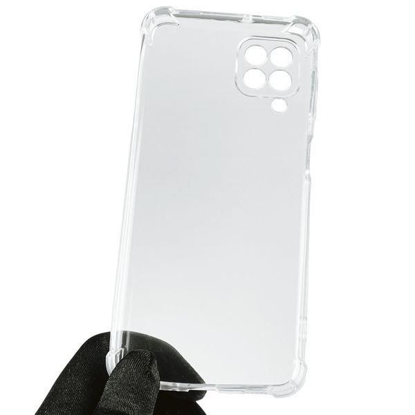Чохол для Samsung Galaxy M22 4G SM-M225F з бронь кутами кути вище екрана протиударний на самсунг м22 4г прозорий 0000385 фото