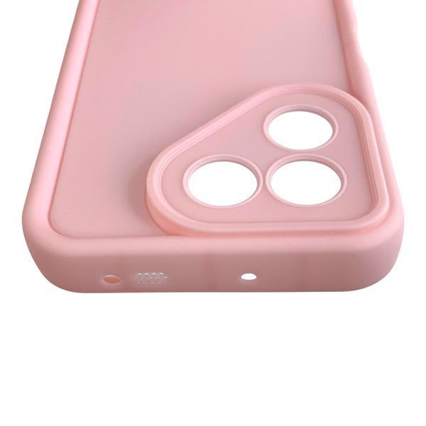 Чехол силиконовый Soft Touch для Tecno Pova 7 (LJ7 ) розовый (Полная защита камеры) 0054496 фото