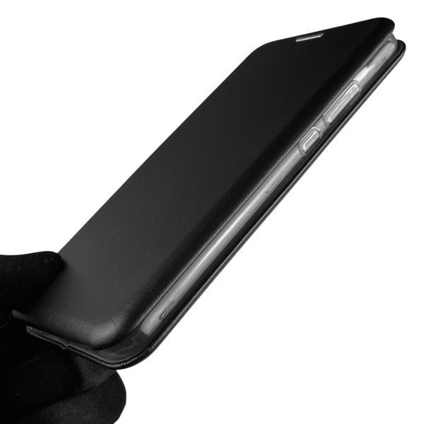 Чехол-книжка для Huawei P20 Lite из экокожи с подставкой на хуавей P20 лайт черная gd1 0013514 фото