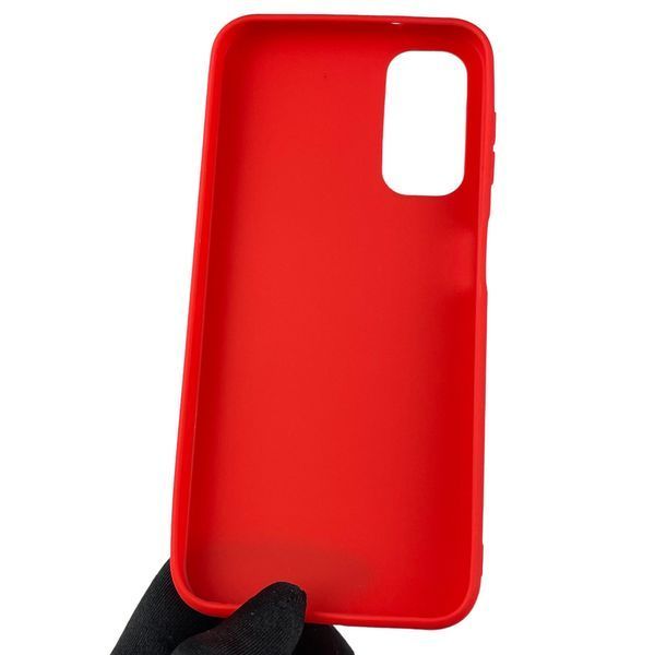 Чохол для Samsung Galaxy A14 5G SM-A146 однотонний матовий силіконовий на самсунг а14 червоний 0000184 фото
